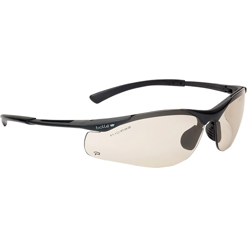 Contour BSSI Safety Glasses, Brown/Copper Lens, Anti-Fog/Anti-Scratch, ANSI Z87+ O-Max