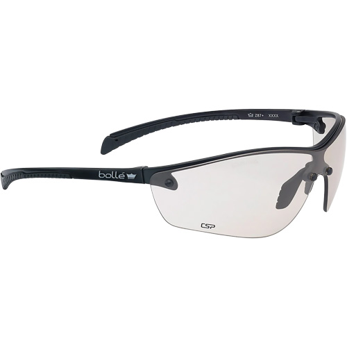 Silium+ BSSI Safety Glasses, Copper/Brown Lens, Anti-Fog/Anti-Scratch, ANSI Z87+ O-Max