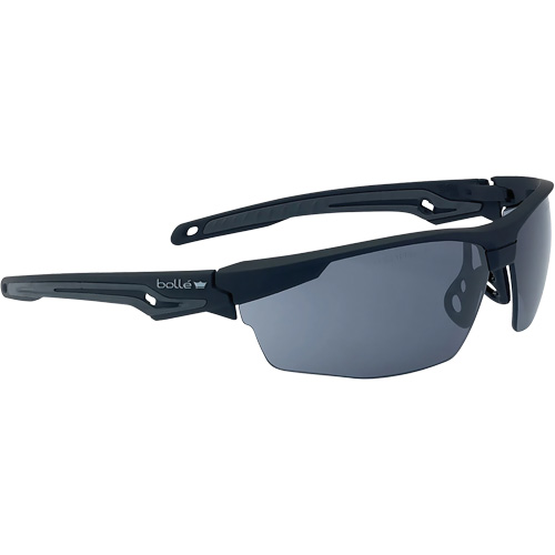 Tryon BSSI Ballistic Safety Glasses, Smoke/Grey Lens, Anti-Fog/Anti-Scratch, ANSI Z87+ O-Max