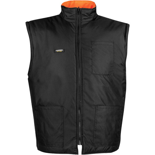 High-Visibility 7-in-1 Jacket, Polyester, High Visibility Orange, X-Large O-Max