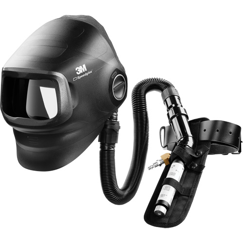Speedglas G5-01 Heavy-Duty Welding Helmet with V-100 Vortex Cooling Valve, Standard, Welding O-Max