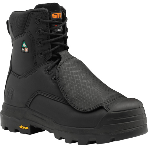 Bottes de travail Vulcan avec protecteur m&eacute;tatarsien &agrave; l'ext&eacute;rieur, Cuir, Taille 7, Imperm&eacute;able O-Max