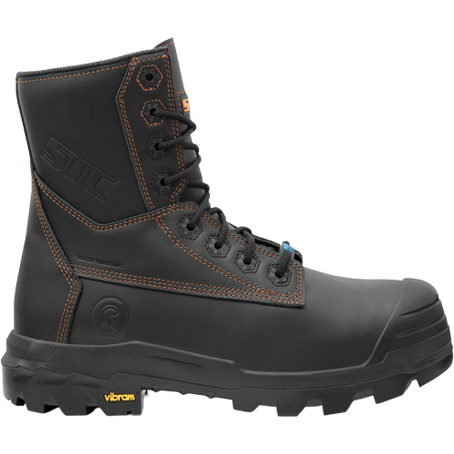 Bottes de travail Metpro Flex avec protecteur m&eacute;tatarsien, Cuir, Taille 10-1/2, Imperm&eacute;able O-Max