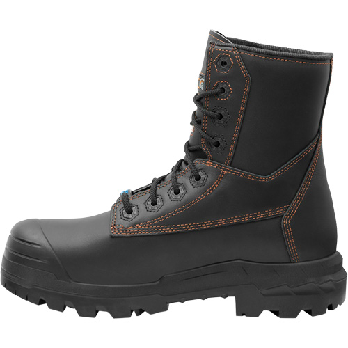 Bottes de travail Metpro Flex avec protecteur m&eacute;tatarsien, Cuir, Taille 10-1/2, Imperm&eacute;able O-Max