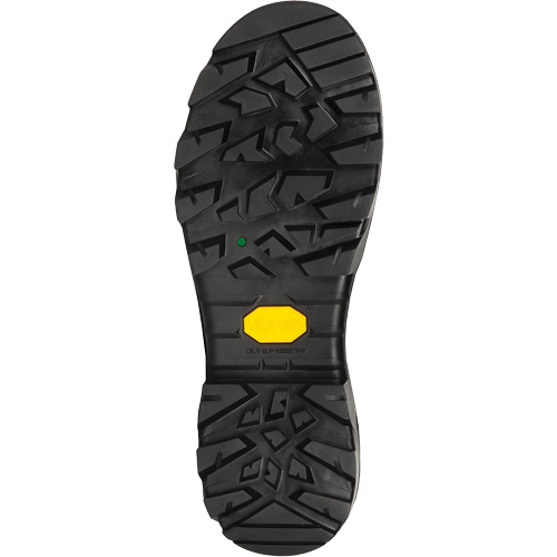 Bottes de travail Metpro Flex avec protecteur m&eacute;tatarsien, Cuir, Taille 10-1/2, Imperm&eacute;able O-Max