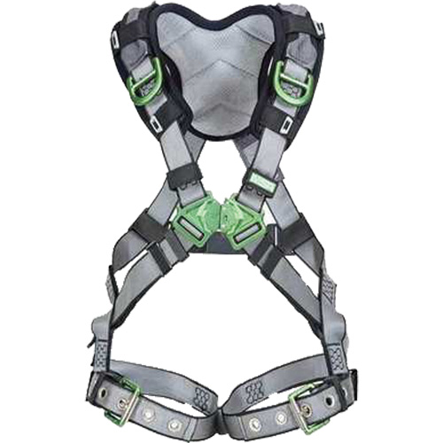 V-FIT Full Body Safety Harness, CSA Certified, Class AEP, X-Small, 400 lbs. Cap. O-Max