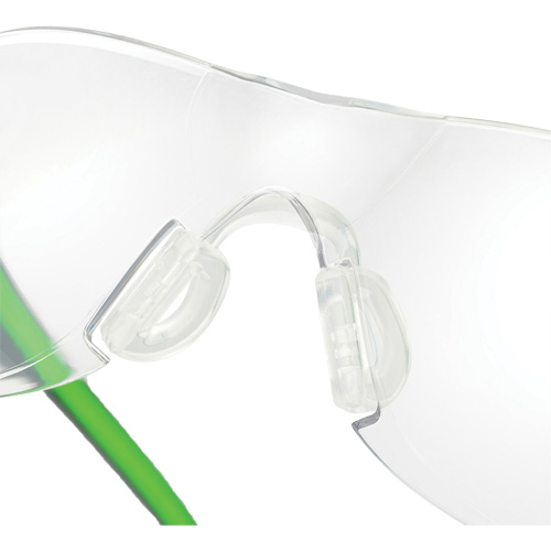 Lunettes de s&eacute;curit&eacute; gris/vert Adapt Lite, Lentille Transparent, Antibu&eacute;e/Anti-&eacute;gratignures, ANSI Z87+/R&eacute;pond ou surpasse la norme CSA Z94.3 O-Max