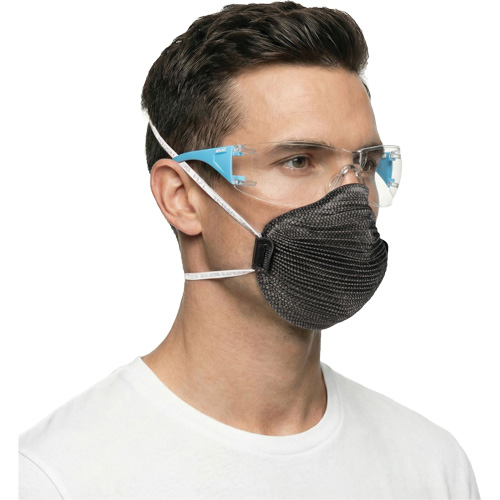 Lunettes de s&eacute;curit&eacute; bleu/blanc Adapt Lite, Lentille Transparent, Antibu&eacute;e/Anti-&eacute;gratignures, ANSI Z87+/R&eacute;pond ou surpasse la norme CSA Z94.3 O-Max