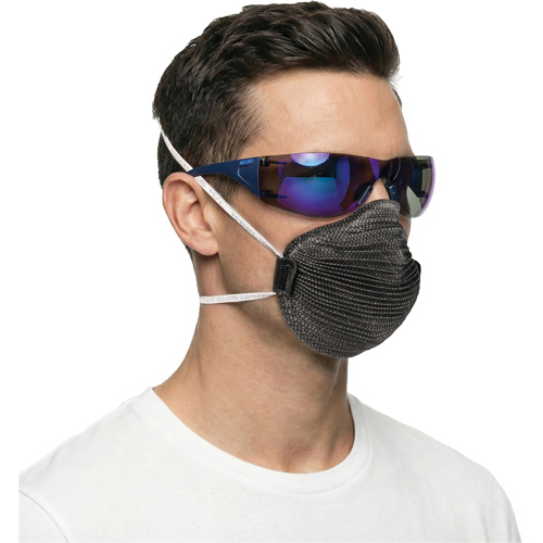 Lunettes de s&eacute;curit&eacute; Adapt Lite, Lentille Miroir bleu, Antibu&eacute;e/Anti-&eacute;gratignures, ANSI Z87+/R&eacute;pond ou surpasse la norme CSA Z94.3 O-Max