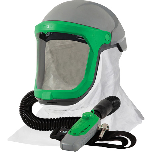 Respirateur Z-Link avec cape &agrave; l'&eacute;paule Tychem 4000 & C40, Respirateur &agrave; masque/Masque de soudage O-Max