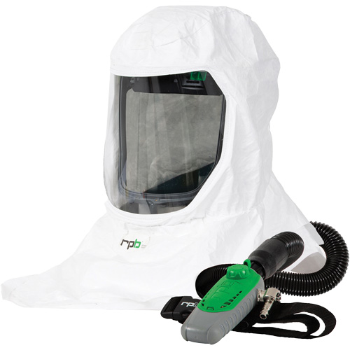 Respirateur T-Link avec casquette, tube de respiration & C40, Cagoule ample & visi&egrave;re O-Max