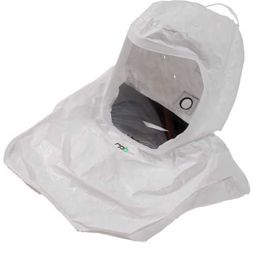 Cagoule compl&egrave;te Tychem 2000 pour T-Link & T200, Universel, Coiffe souple O-Max