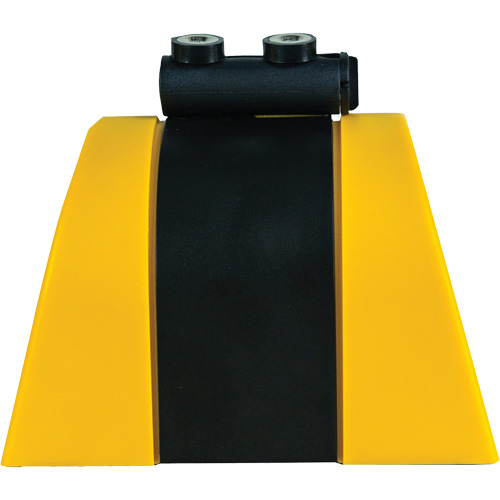 Syst&egrave;me de barri&egrave;re de s&eacute;curit&eacute; HAZLOK, Plastique, Fixation magn&eacute;tique, 30', Ruban Noir et jaune O-Max
