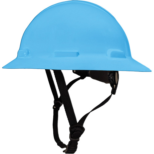 Casque de s&eacute;curit&eacute; &agrave; bordure compl&egrave;te LIDGUARD avec mentonni&egrave;re, R&eacute;pond aux normes CSA type 2, Suspension Rochet, Ventil&eacute; O-Max