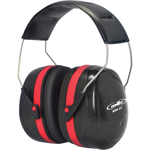 Cache-oreille SEALTEC de s&eacute;rie 500 avec bras doubles en acier inoxydable, Bandeau, 27 dB NRR dB O-Max