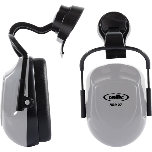 SEALTEC 600 Series Single-Point Full-Brim Dielectric  Earmuff, Cap Mount, 27 dB NRR dB O-Max