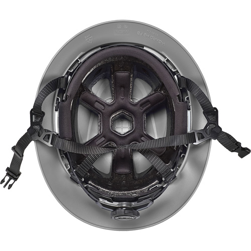 V-Gard H2&reg; Full Brim Safety Helmet, Ratchet Suspension, Non-Vented O-Max