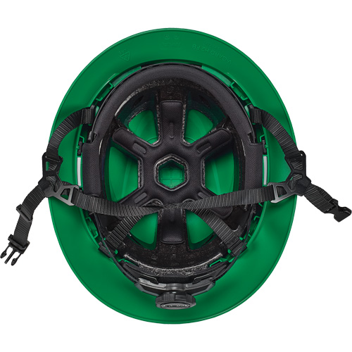 V-Gard H2&reg; Full Brim Safety Helmet, Ratchet Suspension, Non-Vented O-Max