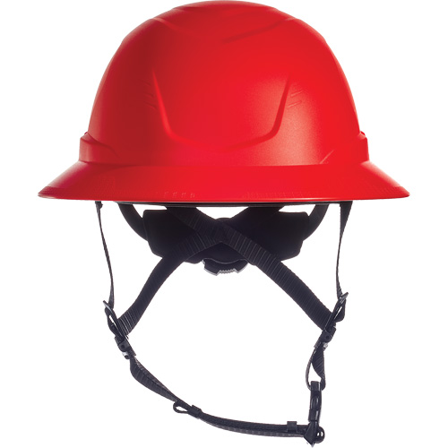 V-Gard H2&reg; Full Brim Safety Helmet, Ratchet Suspension, Non-Vented O-Max