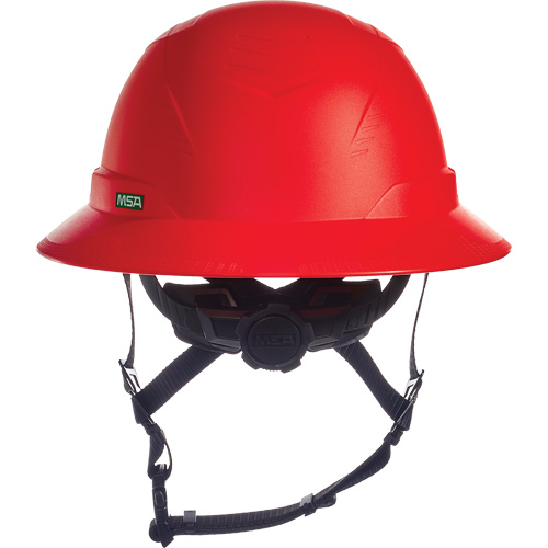 V-Gard H2&reg; Full Brim Safety Helmet, Ratchet Suspension, Non-Vented O-Max