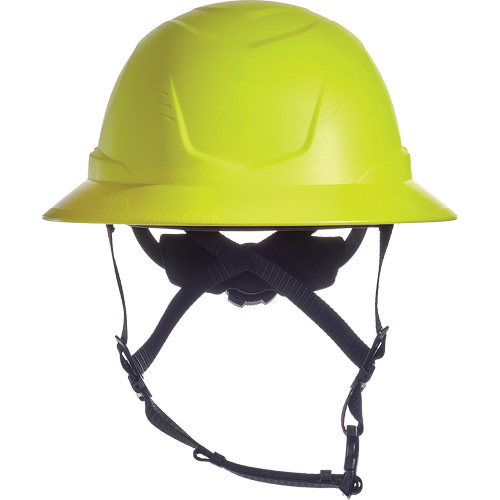 V-Gard H2&reg; Full Brim Safety Helmet, Ratchet Suspension, Non-Vented O-Max