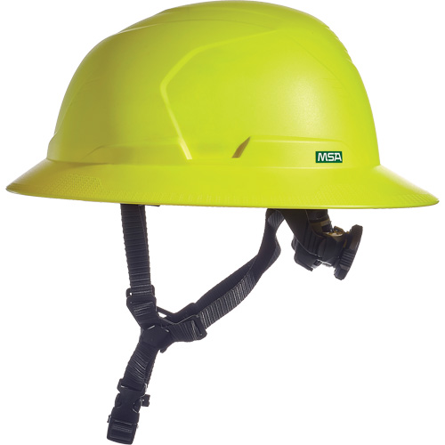 V-Gard H2&reg; Full Brim Safety Helmet, Ratchet Suspension, Non-Vented O-Max