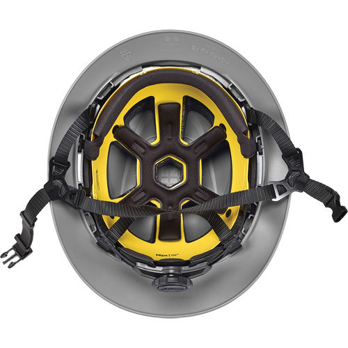 V-Gard H2&reg; Full Brim Safety Helmet with Mips&reg; Safety System, Ratchet Suspension, Non-Vented O-Max