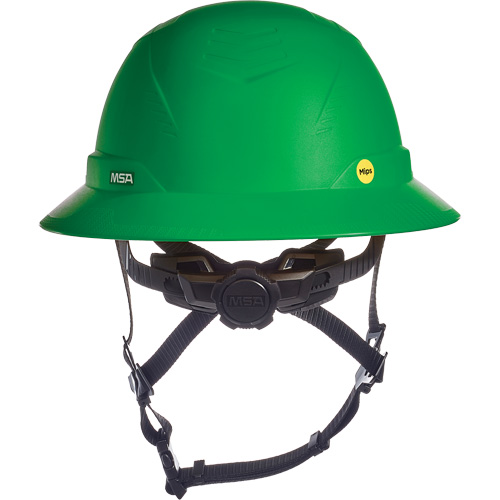 V-Gard H2&reg; Full Brim Safety Helmet with Mips&reg; Safety System, Ratchet Suspension, Non-Vented O-Max
