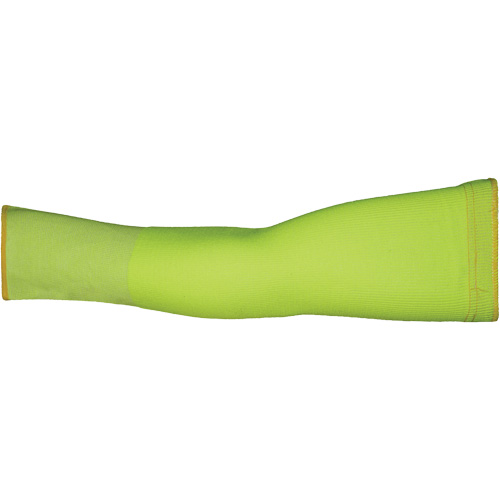 Max KTX1HV Cut-Resistant Sleeve, Large, TenActiv, 18", ASTM ANSI Level A9, High Visibility Yellow O-Max