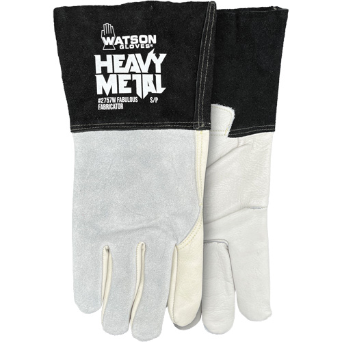 Gants de soudage pour femmes Fabulous Fabricator, Cuir fleur de vache, Taille Petit O-Max