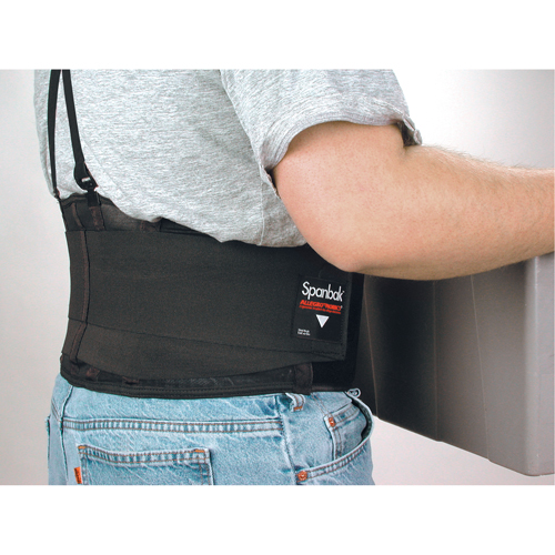 ALLEGRO INDUSTRIES Spanbak&reg; Belts, Elastic, X-Large O-Max