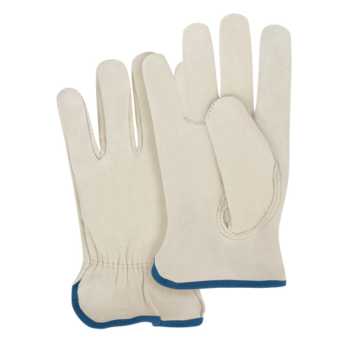 Gants pour conducteurs &agrave; ajustement serr&eacute;, T-Grand, Paume en Cuir fleur de vache O-Max
