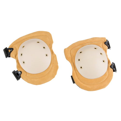 Genouill&egrave;res de soudeur ALLEGRO INDUSTRIES, Style Boucles et crochets, Prot&egrave;ge-genoux Cuir, Tampons Mousse O-Max