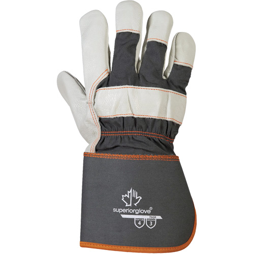 Gants dajusteur Endura, Taille unique, Paume en Cuir fleur de vache, Doublure en Coton O-Max