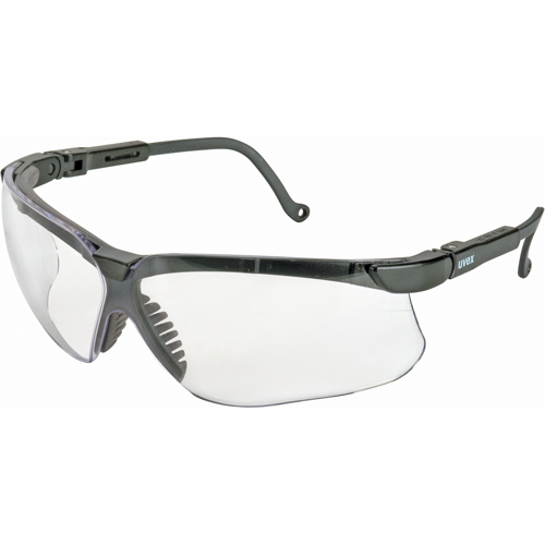 Uvex&reg; Genesis&reg; Safety Glasses, Clear Lens, Anti-Scratch, Meets/Exceeds CSA Z94.3 O-Max