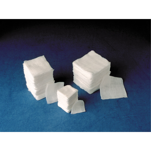 &eacute;ponges de gaze, Tampon, 4" lo x 4" la, Dispositif m&eacute;dical Classe 1 O-Max