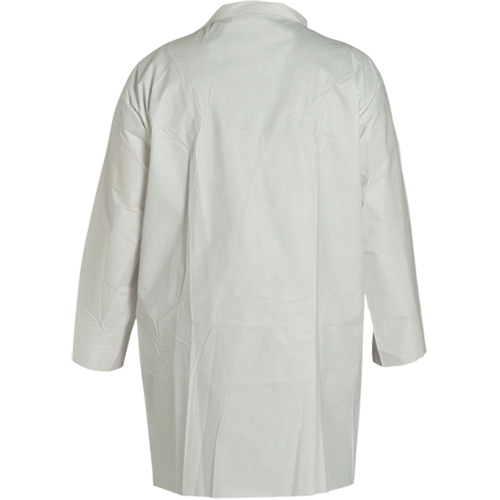 Sarrau de laboratoire ProShield 60, Microporeux/Polypropyl&egrave;ne, Blanc, Moyen O-Max