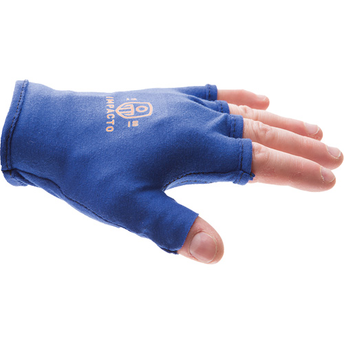 Doublures antichocs pour gants sans doigts, main gauche, 6/T-petit, Paume en Synth&eacute;tique, Poignet &agrave; enfiler O-Max