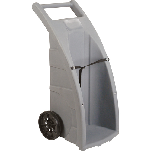 Cylinder Cart, Rubber Wheels, 23" W x 24" L Base, 500 lbs. O-Max