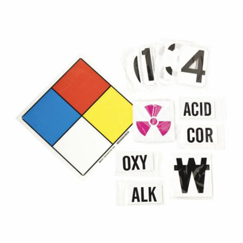 Trousse de syst&egrave;me de plaques-&eacute;tiquettes NFPA O-Max