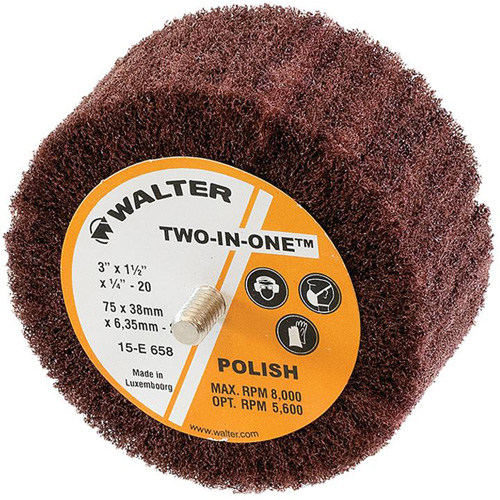 Meule &agrave; lamelles abrasives Two-In-One O-Max
