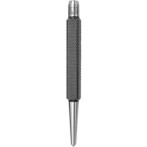 Centre Punch with Square Shank, 5/32" Dia., 3/8" Stock Size, 4-1/4" L O-Max