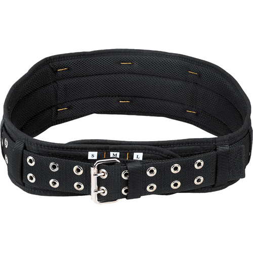5" Wide Padded Comfort Belt, Nylon, Black O-Max