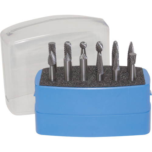 Aluminum Cut Rotary Burr Set, 8 Pieces O-Max