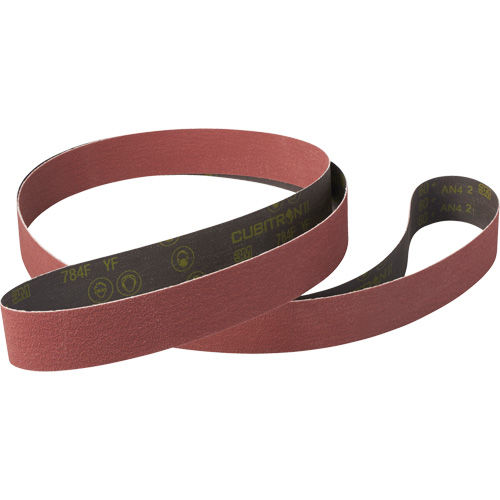 Cubitron II Cloth Belt, 1/2" W x 18" L, Ceramic, 36+ Grit O-Max
