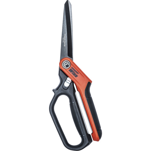 Cisaille robuste pour ouvrier professionnel, 11", Poign&eacute;e Anneau unique O-Max