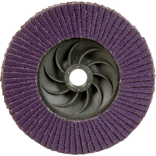 769F Quick Change Flap Disc, 4-1/2" x 5/8"-11, Type 27, 60+ Grit, Ceramic O-Max