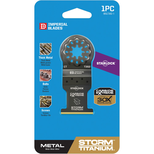 Starlock Carbide Extreme Storm Titanium Metal Blade O-Max