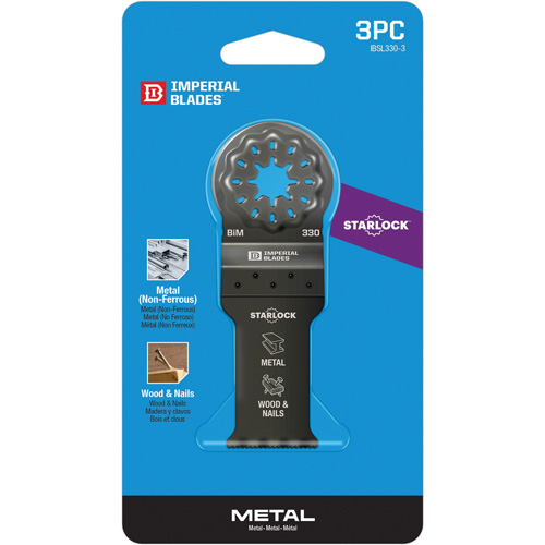 Starlock 1-1/8" Standard Metal Blade O-Max