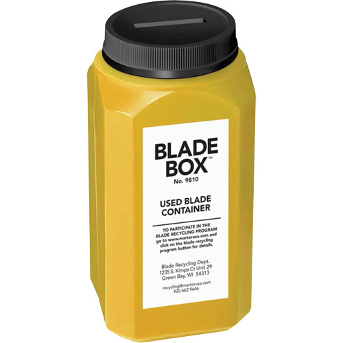 Used Blade Container O-Max